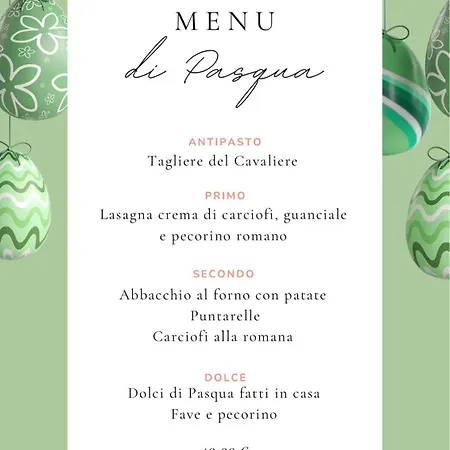Osteria Del Cavaliere Chic * Sacrofano